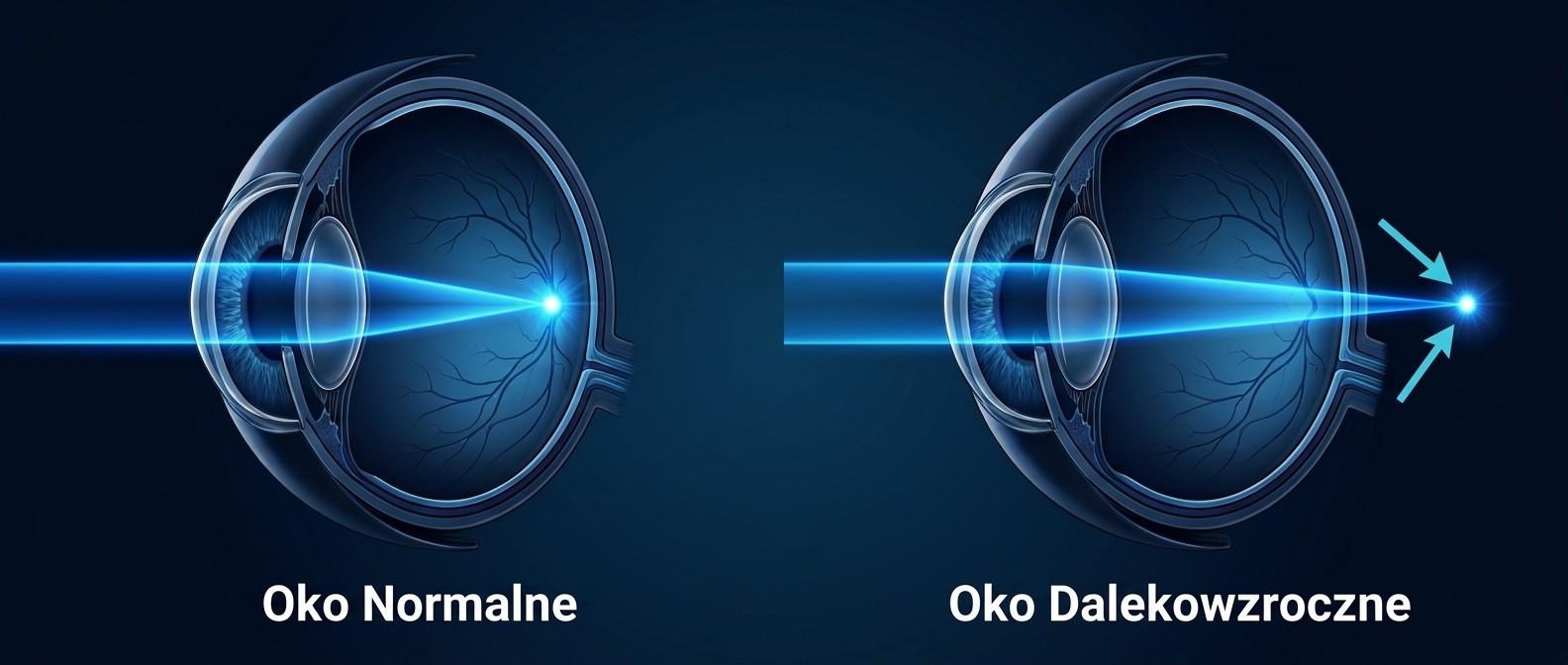 Oko normalne i oko dalekowzroczne